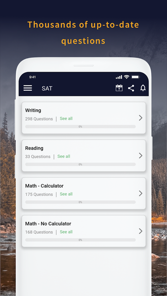 SAT® Test Pro 2020 - Image screenshot of android app