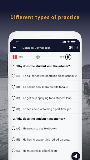 Practice for TOEFL® Test Pro - Image screenshot of android app