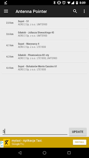 Antenna Pointer - Image screenshot of android app