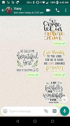 Gospel WAStickerApp - Image screenshot of android app