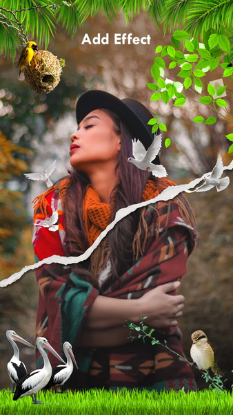 Nature Photo Editor & Collage - عکس برنامه موبایلی اندروید