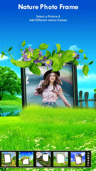 Nature Photo Editor & Collage - Image screenshot of android app