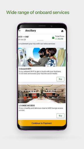 Ethiopian Airlines - Image screenshot of android app