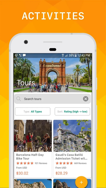 Barcelona Travel Guide - Image screenshot of android app