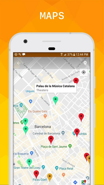 Barcelona Travel Guide - Image screenshot of android app