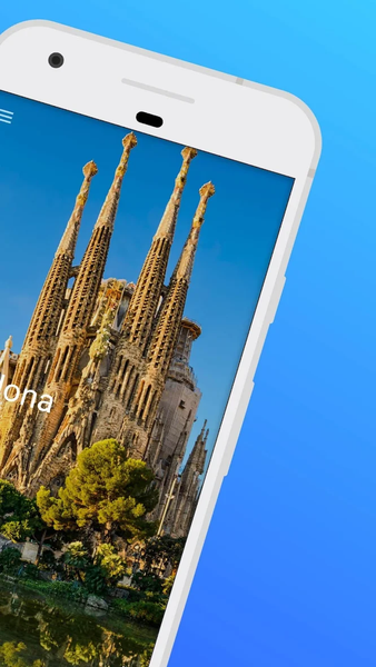 Barcelona Travel Guide - Image screenshot of android app