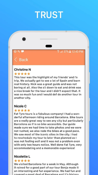 Barcelona Travel Guide - Image screenshot of android app
