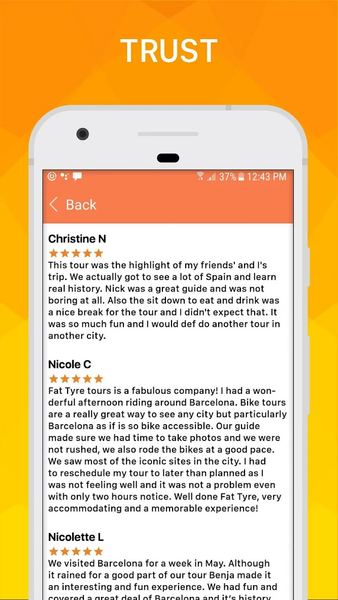 Barcelona Travel Guide - Image screenshot of android app