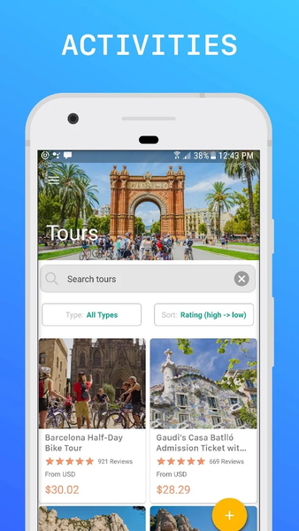 Barcelona Travel Guide - Image screenshot of android app