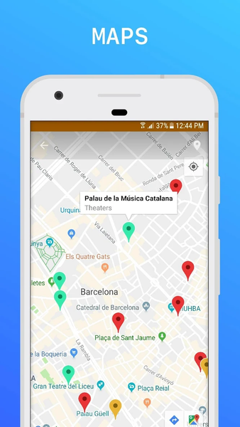 Barcelona Travel Guide - Image screenshot of android app