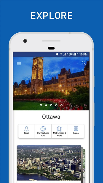 Ottawa Travel Guide - Image screenshot of android app