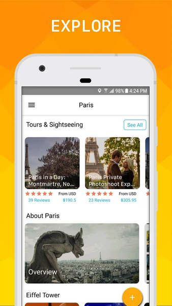 Paris Travel Guide - Image screenshot of android app