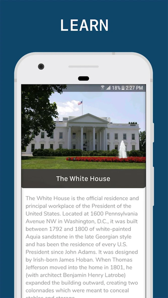 Washington, D.C. Travel Guide - Image screenshot of android app