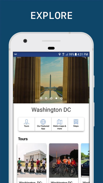 Washington, D.C. Travel Guide - Image screenshot of android app