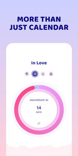 Love Calendar and Widget - عکس برنامه موبایلی اندروید