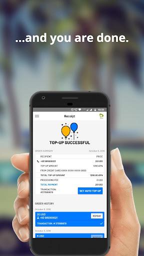 Etisalat Afg Top-Up - Image screenshot of android app