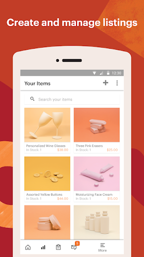 Sell on Etsy - Image screenshot of android app
