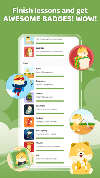 HeyChina: Learn Chinese - عکس برنامه موبایلی اندروید