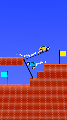 Draw Bridge - Puzzle Game - Gameplay image of android game