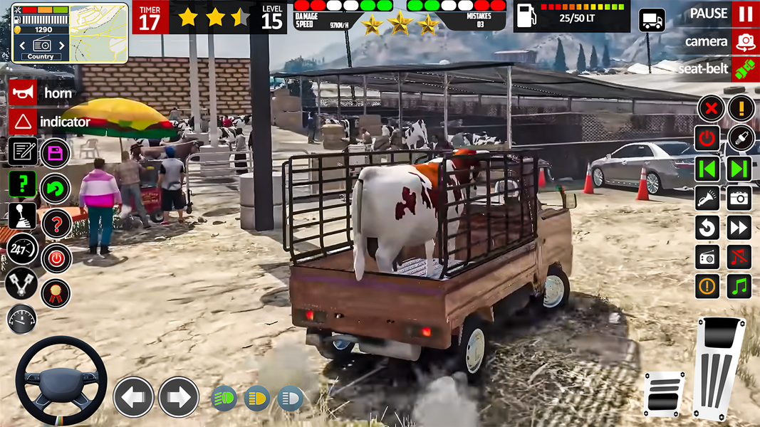 Animal Cargo Truck Transport - عکس بازی موبایلی اندروید