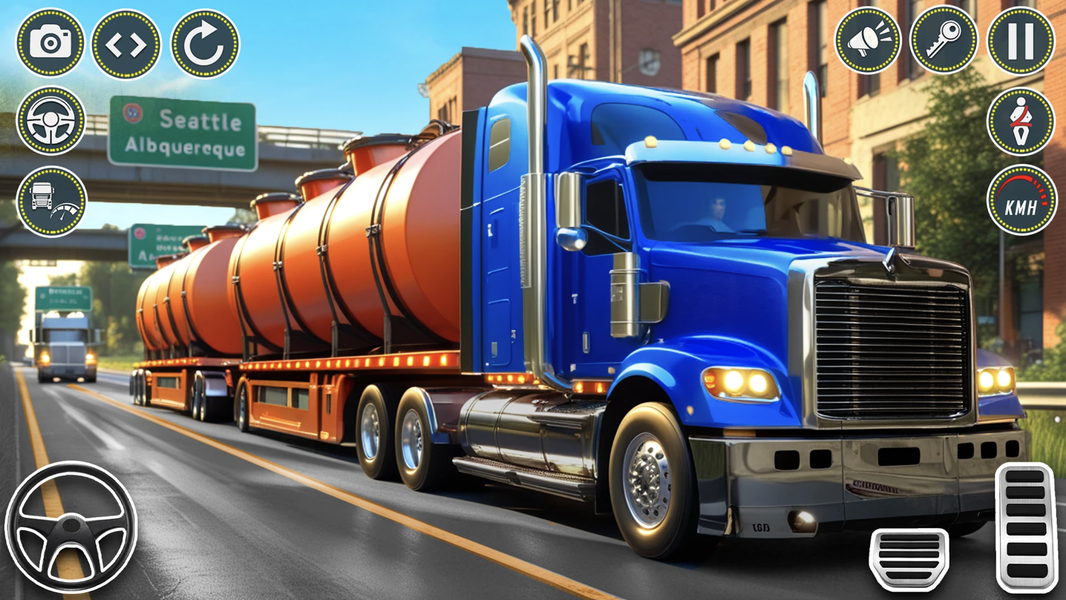 Euro Truck Driver: Pro - عکس بازی موبایلی اندروید