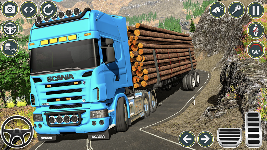 Euro Truck Driver: Pro - Gameplay image of android game