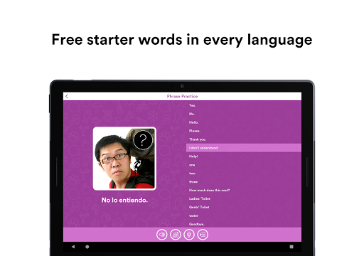 uTalk - Learn ۱۵۰+ Languages - عکس برنامه موبایلی اندروید