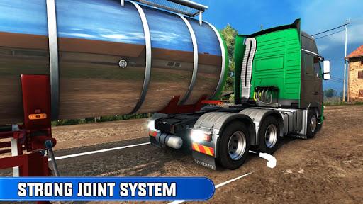 Euro Truck Transporter Games - Gameplay image of android game