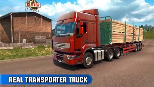Euro Truck Transport simulator - Gameplay image of android game