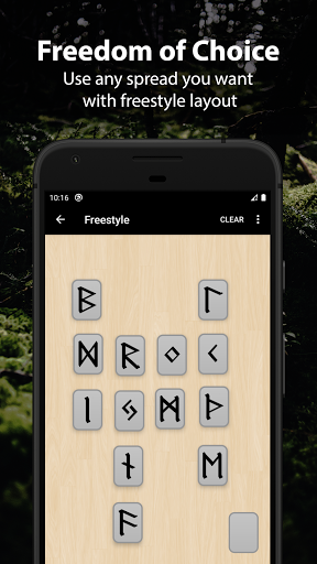 Runic Divination - Runes Tarot - Image screenshot of android app