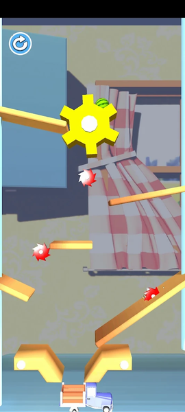 Go escape 2 Jumping ball game - Gameplay image of android game