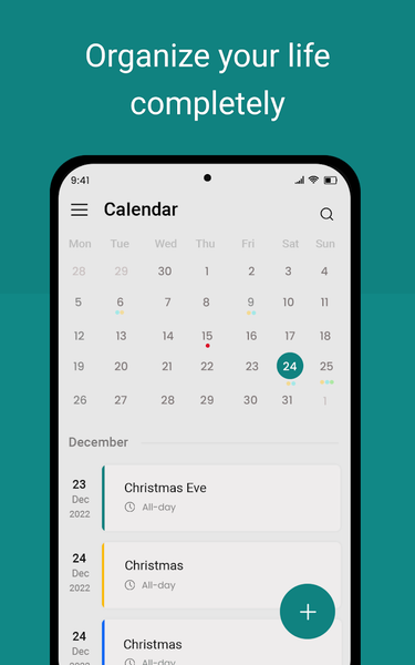 Calendar Planner: Schedule App - عکس برنامه موبایلی اندروید