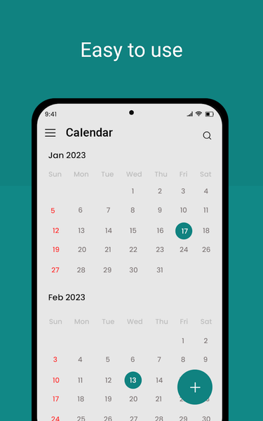 Calendar Planner: Schedule App - عکس برنامه موبایلی اندروید