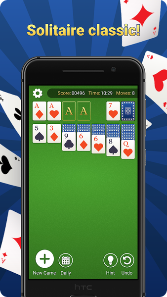 Klondike: Solitaire Classic - عکس بازی موبایلی اندروید