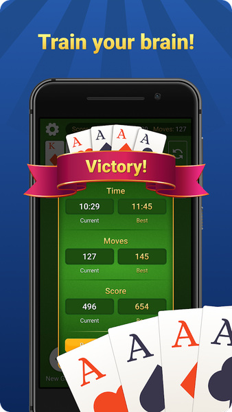 Klondike: Solitaire Classic - Gameplay image of android game