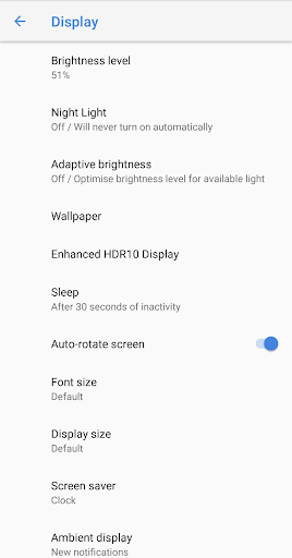 HDR Service for Nokia 7.1 - Image screenshot of android app