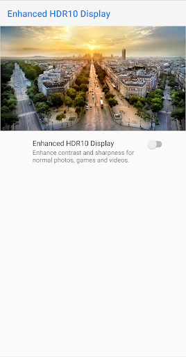 HDR Service for Nokia 7.1 - Image screenshot of android app