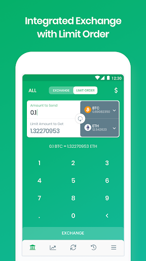 Evercoin: Bitcoin, Ripple, ETH - Image screenshot of android app