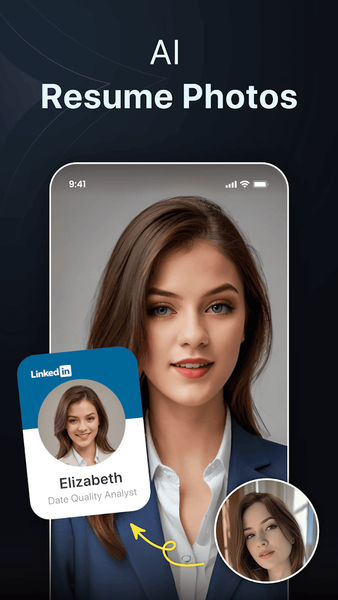 PortraitMe - AI Headshot Pro - عکس برنامه موبایلی اندروید