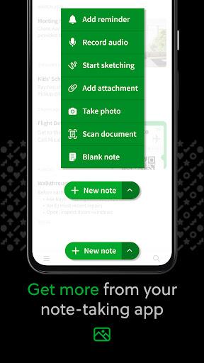 Evernote - Image screenshot of android app