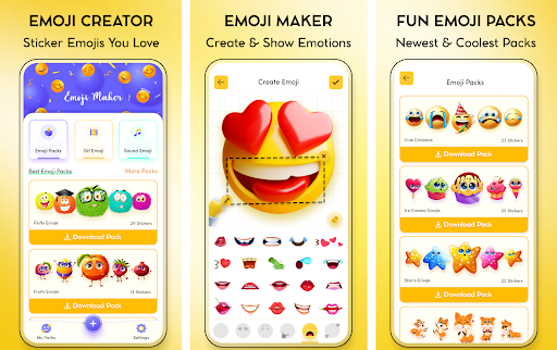 Emoji Maker - Sticker Emoji - Image screenshot of android app
