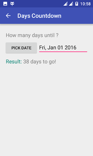 Age Calculator - Date and Calendar Calculator App - Image screenshot of android app