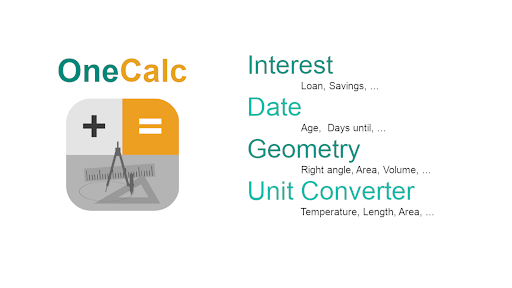 OneCalc: All-in-one Calculator - عکس برنامه موبایلی اندروید