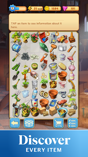 Merge Mansion - پازل عمارت مرموز - عکس بازی موبایلی اندروید