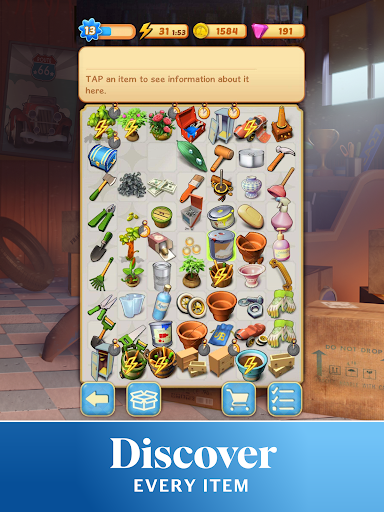 Merge Mansion - پازل عمارت مرموز - عکس بازی موبایلی اندروید