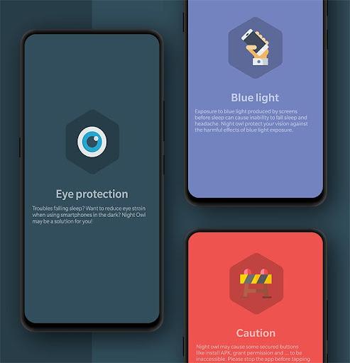 Night Owl - Screen Dimmer & Night Mode - عکس برنامه موبایلی اندروید