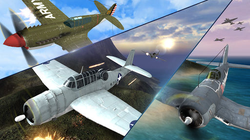 Air Combat Pilot: WW۲ Pacific - عکس بازی موبایلی اندروید