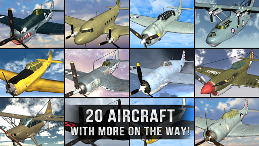 Air Combat Pilot: WW۲ Pacific - عکس بازی موبایلی اندروید