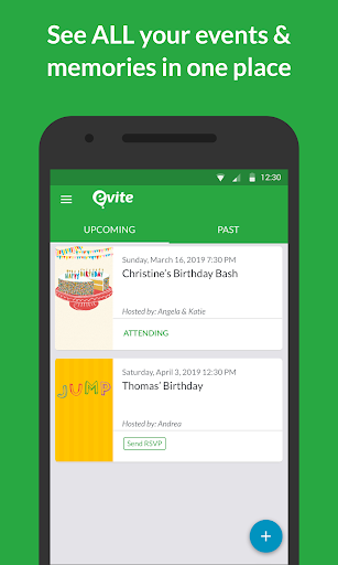 Evite: Email & SMS Invitations - عکس برنامه موبایلی اندروید