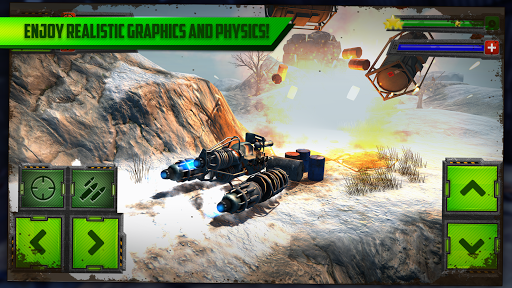 Gun Rider - Racing Shooter - Gameplay image of android game